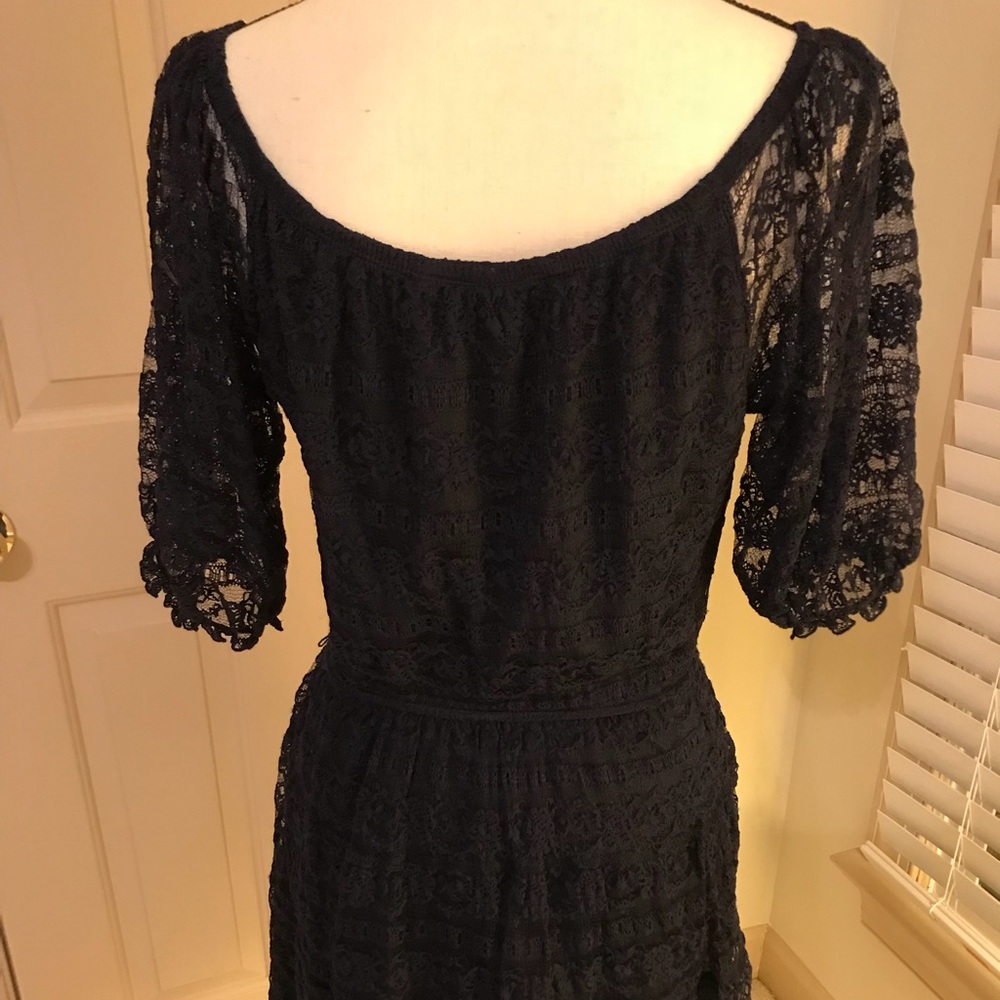 my Michelle off the shoulder black dress - Picture 4 of 7